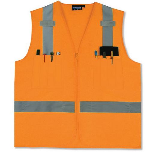 Custom Logo ERB's Class 2 Surveyors Safety Vest - S414